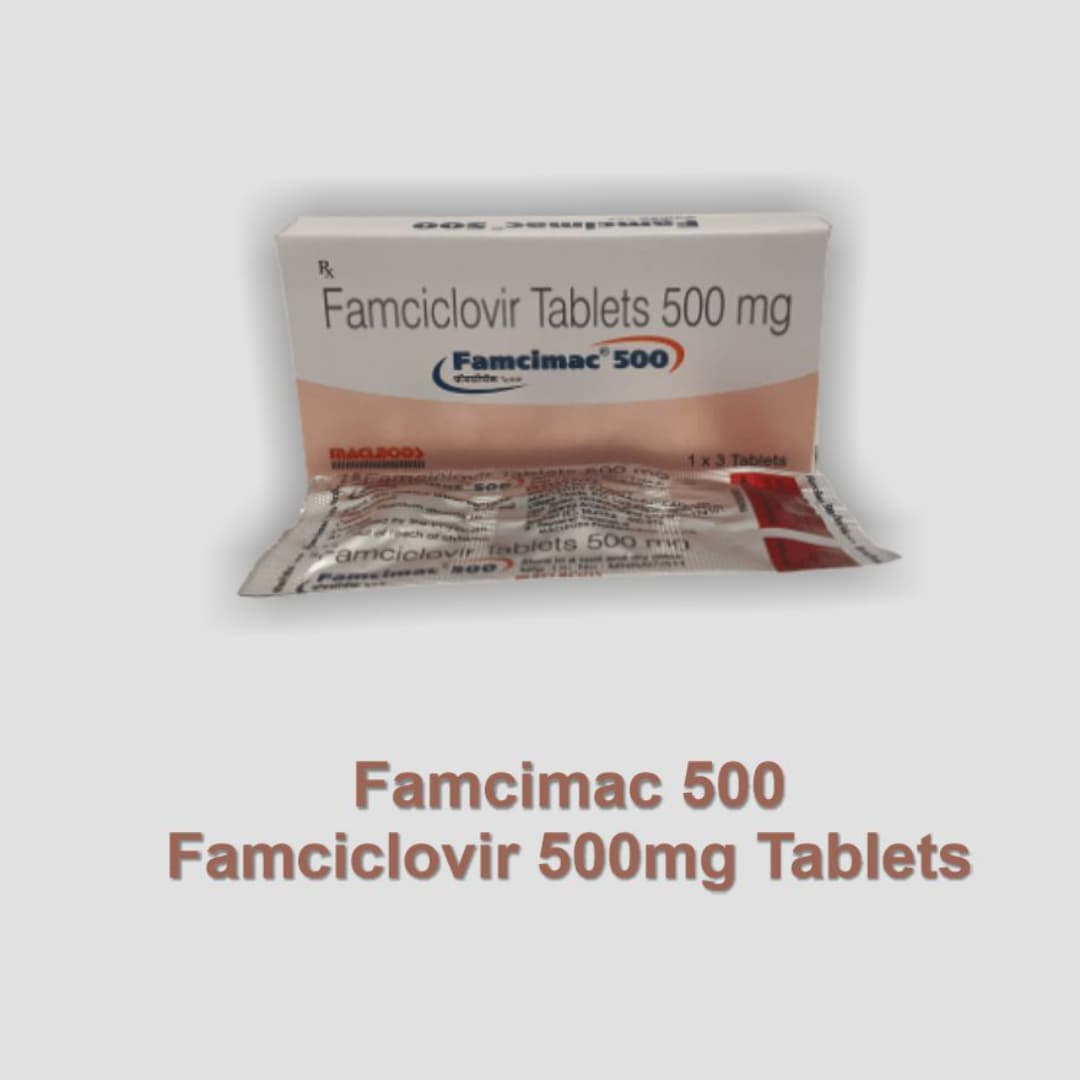 Famciclovir 500mg (Famcimac) Tablets