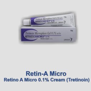 Retino A Micro 0.1% Cream (Tretinoin)