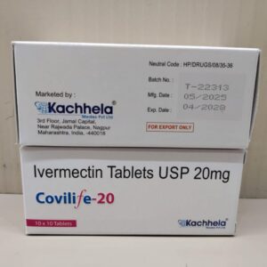 Ivermectin 20mg (Covilife 20mg) Tablets